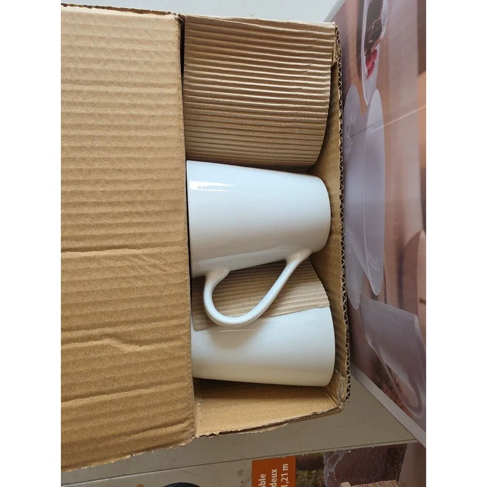 Chef Valley Time 16 _Piece Porcelain Dinnerware Set Platinum Banded - New